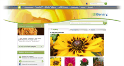Desktop Screenshot of benary.de